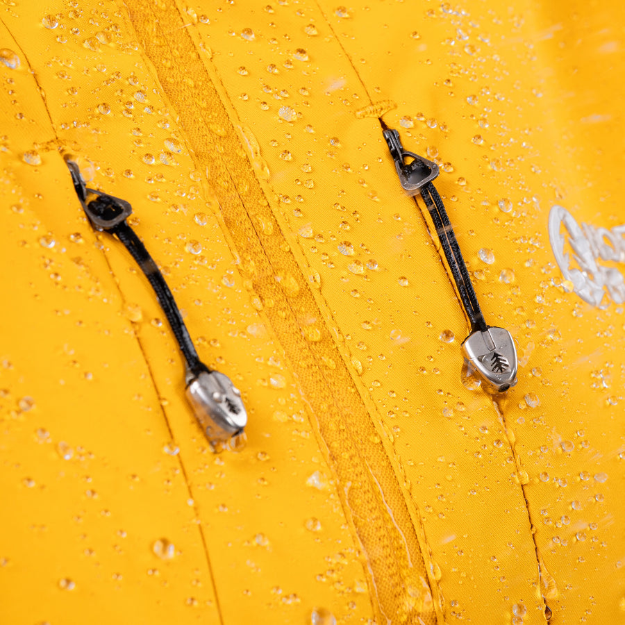Waterproof zips