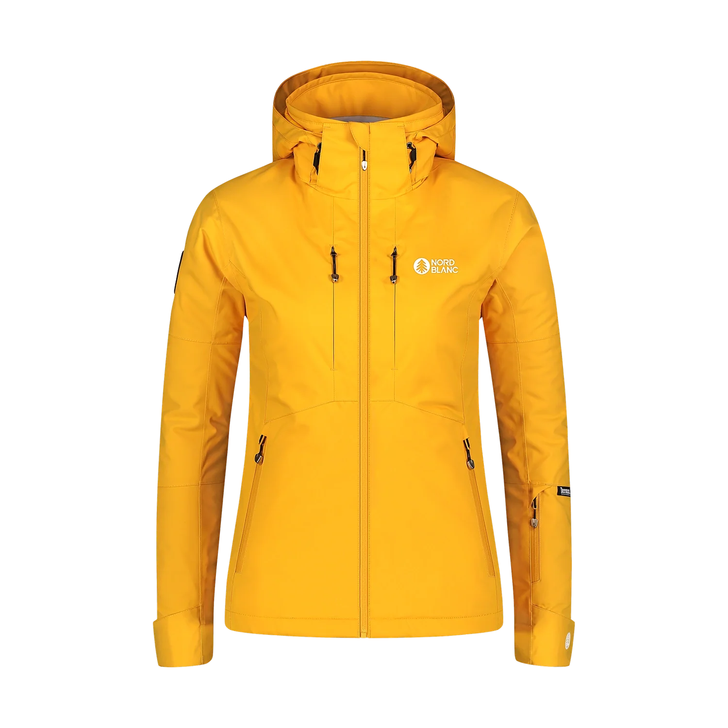 Ski jacket women's - ZENITH yellow-1