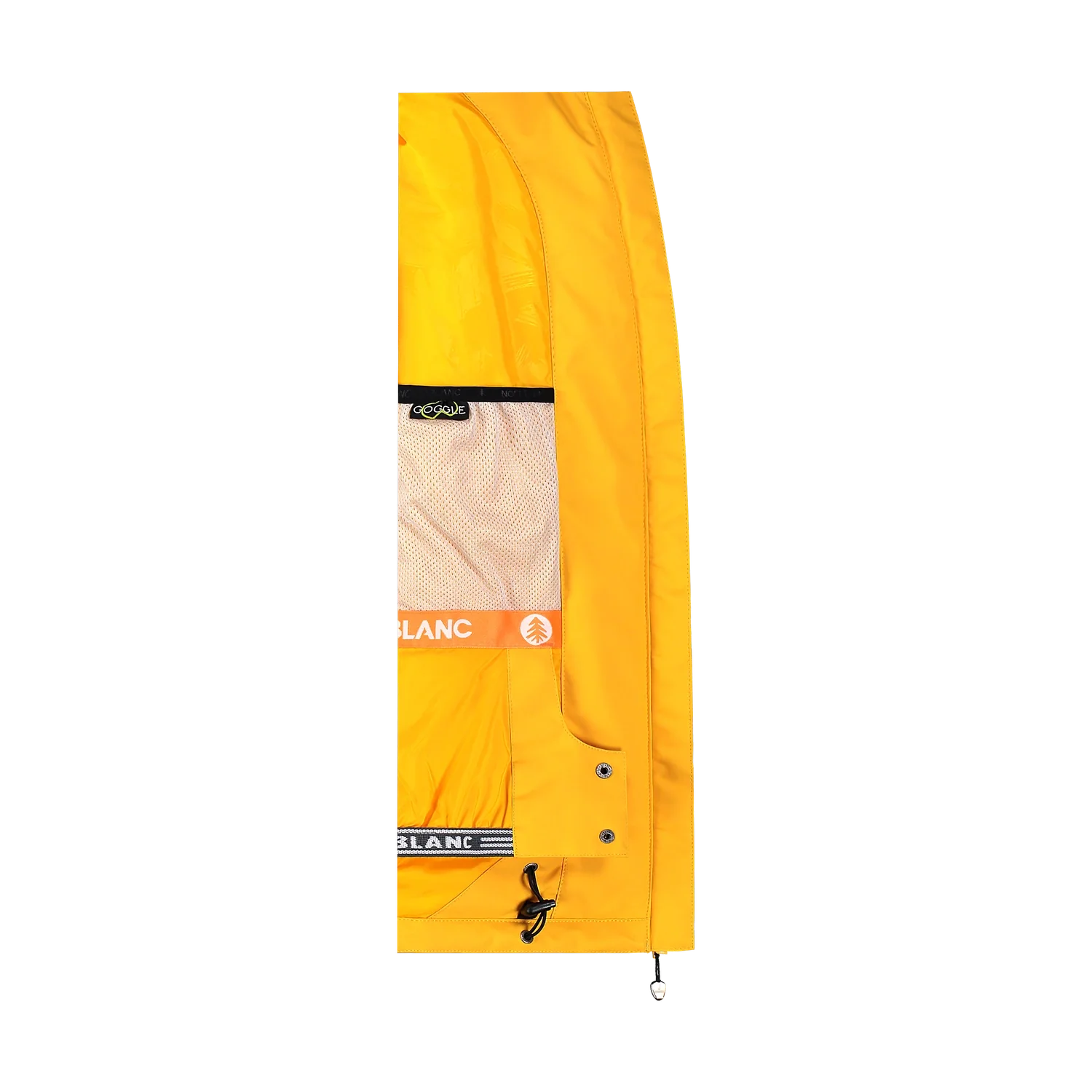 Ski jacket women's - ZENITH yellow-7
