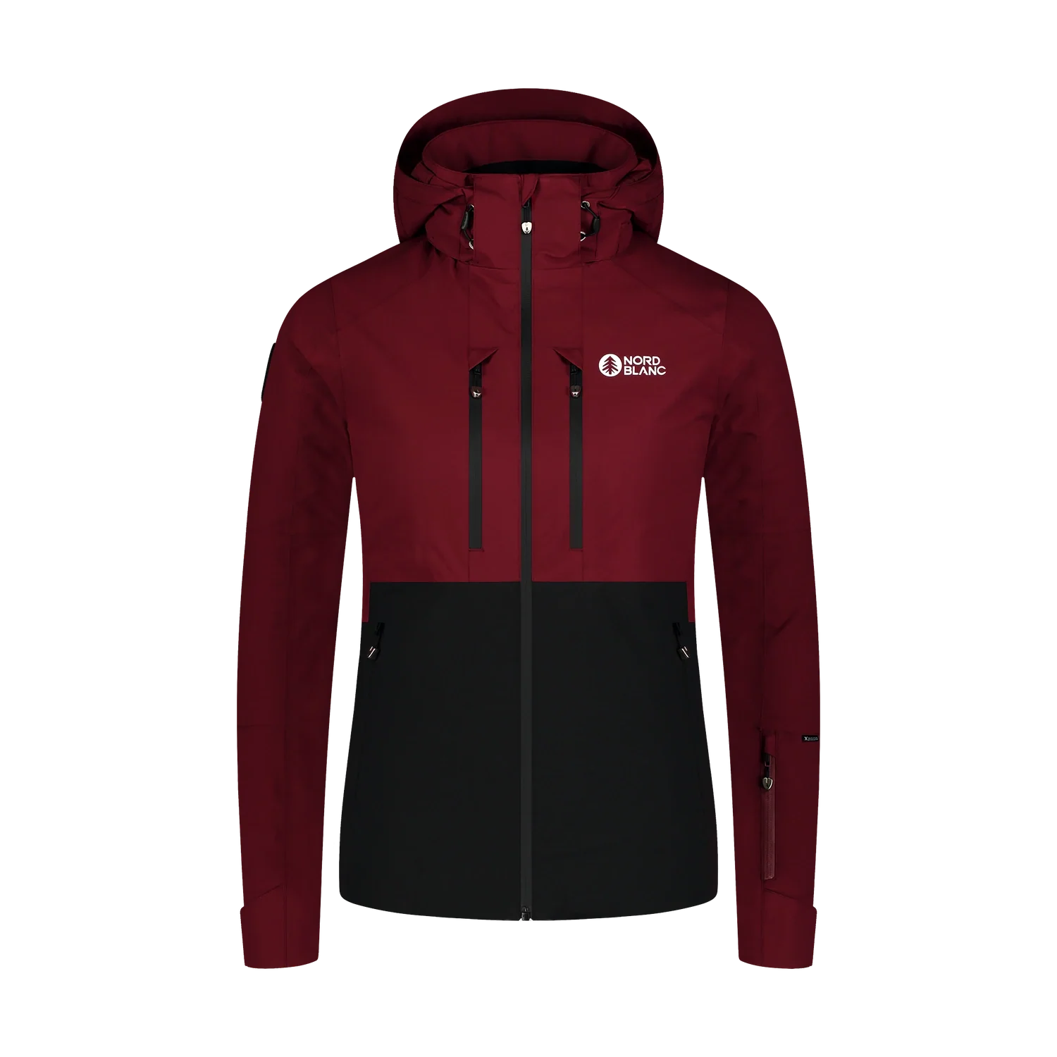 Ski jacket women's - ICICLE wine red-1