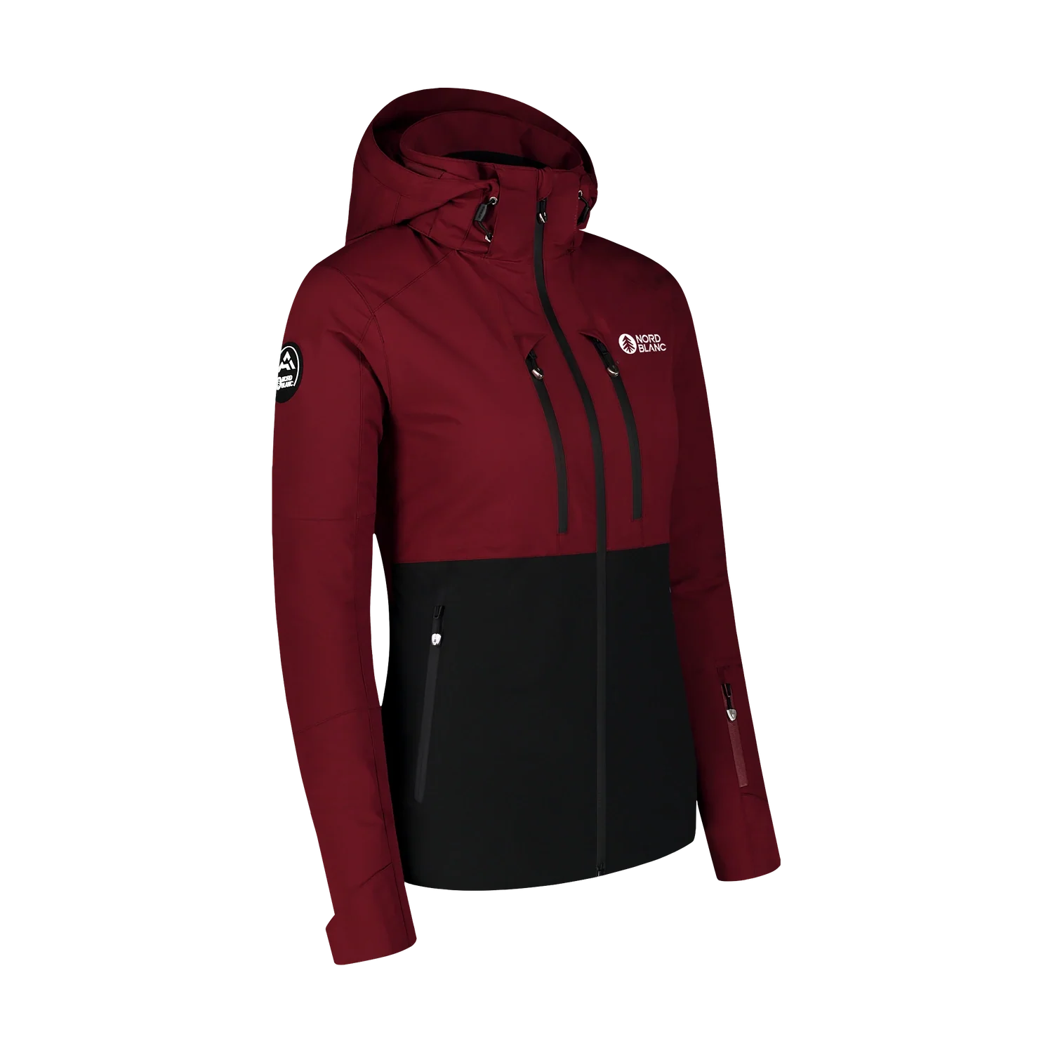 Ski jacket women's - ICICLE wine red-2
