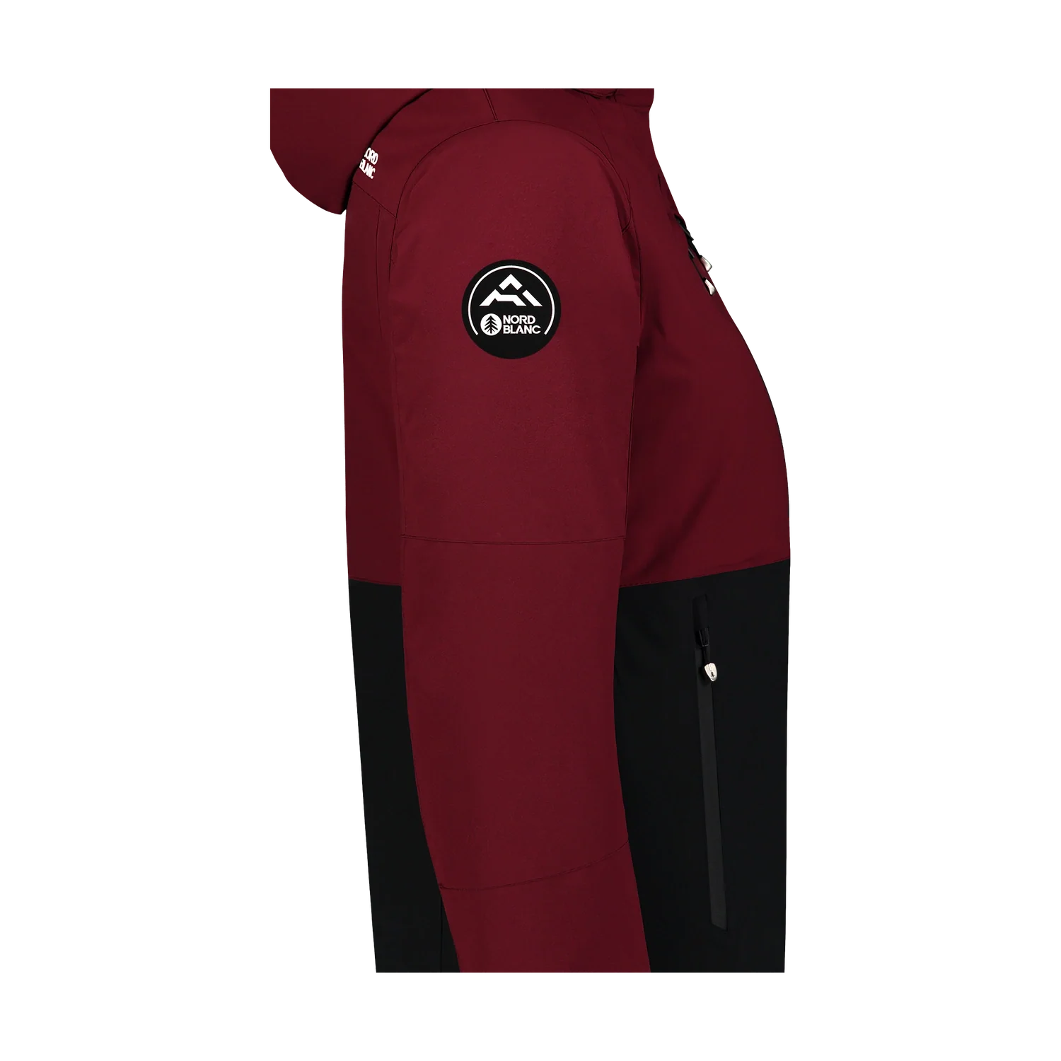 Ski jacket women's - ICICLE wine red-4