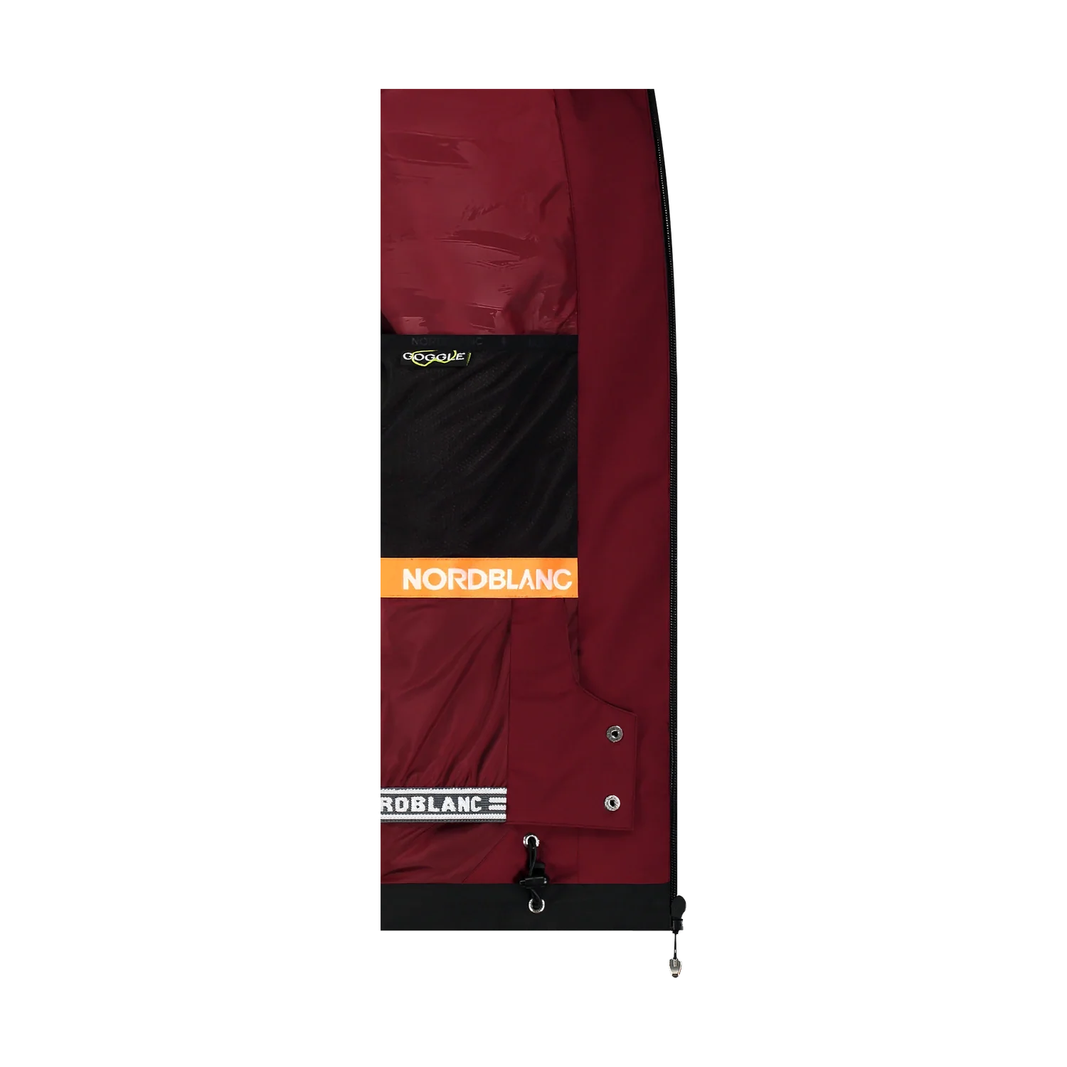 Ski jacket women's - ICICLE wine red-7