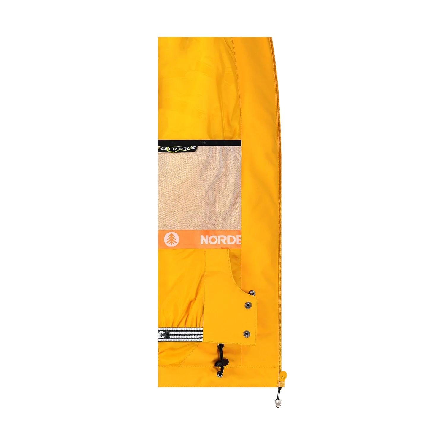 Skijacke Damen - ICING gelb-8