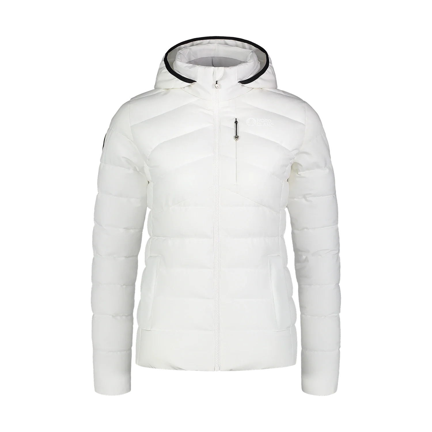 Wasserdichte Winterjacke Damen - BILLOW weiß