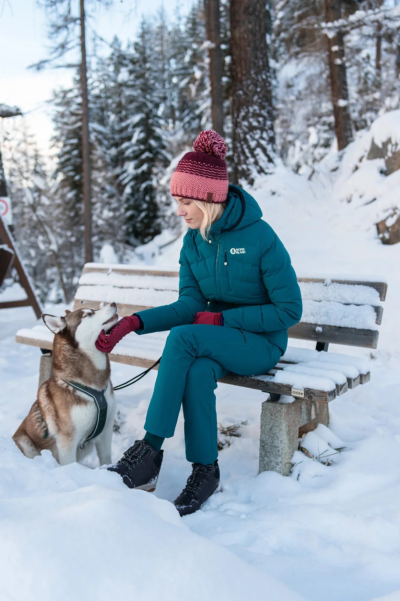 Waterproof winter jacket women's - BILLOW green-2