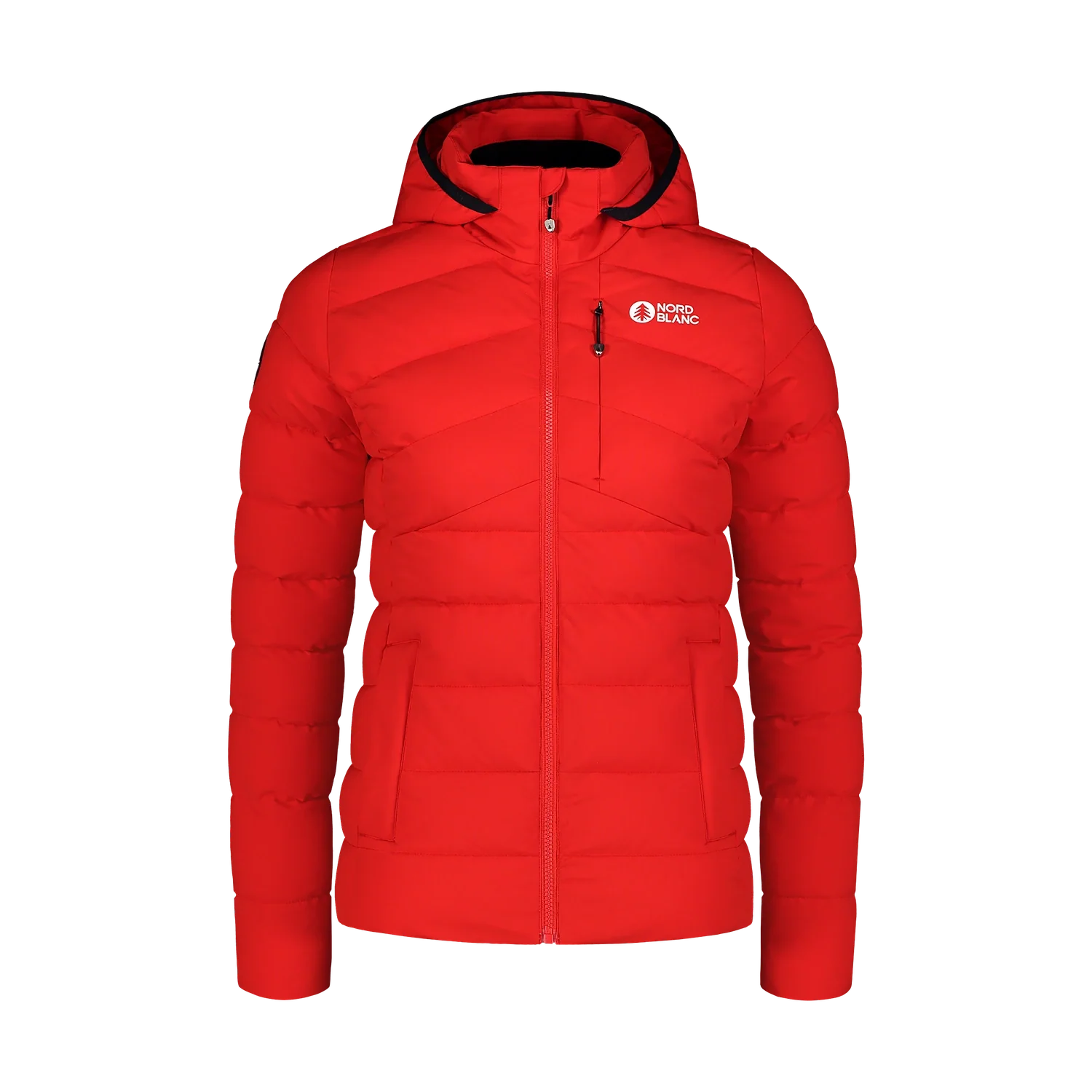 Wasserdichte Winterjacke Damen - BILLOW rot