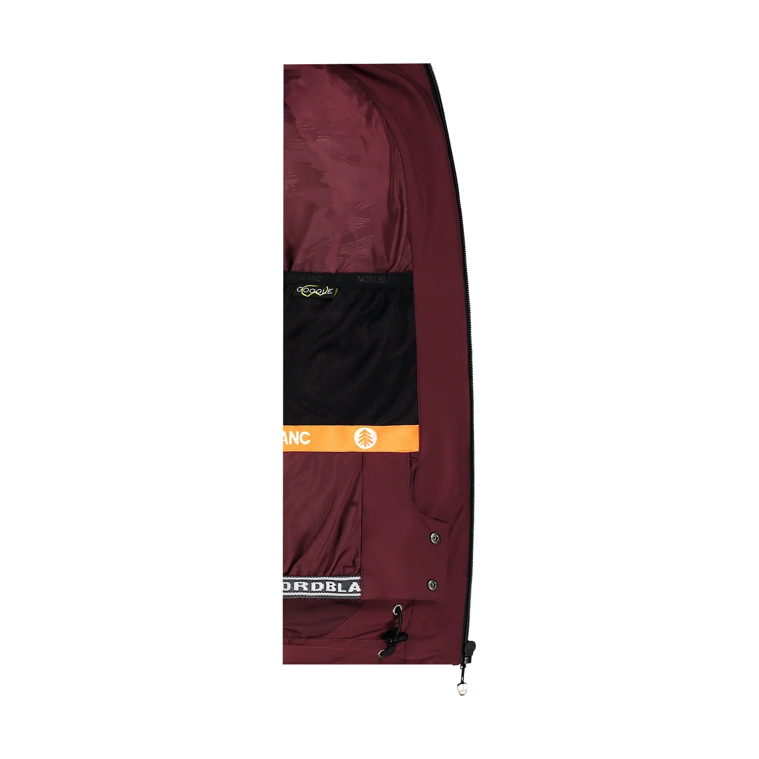 Winter jacket women's - DELIGHTFUL wine red-10