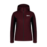 Skijacke Damen - IMPECCABLE weinrot