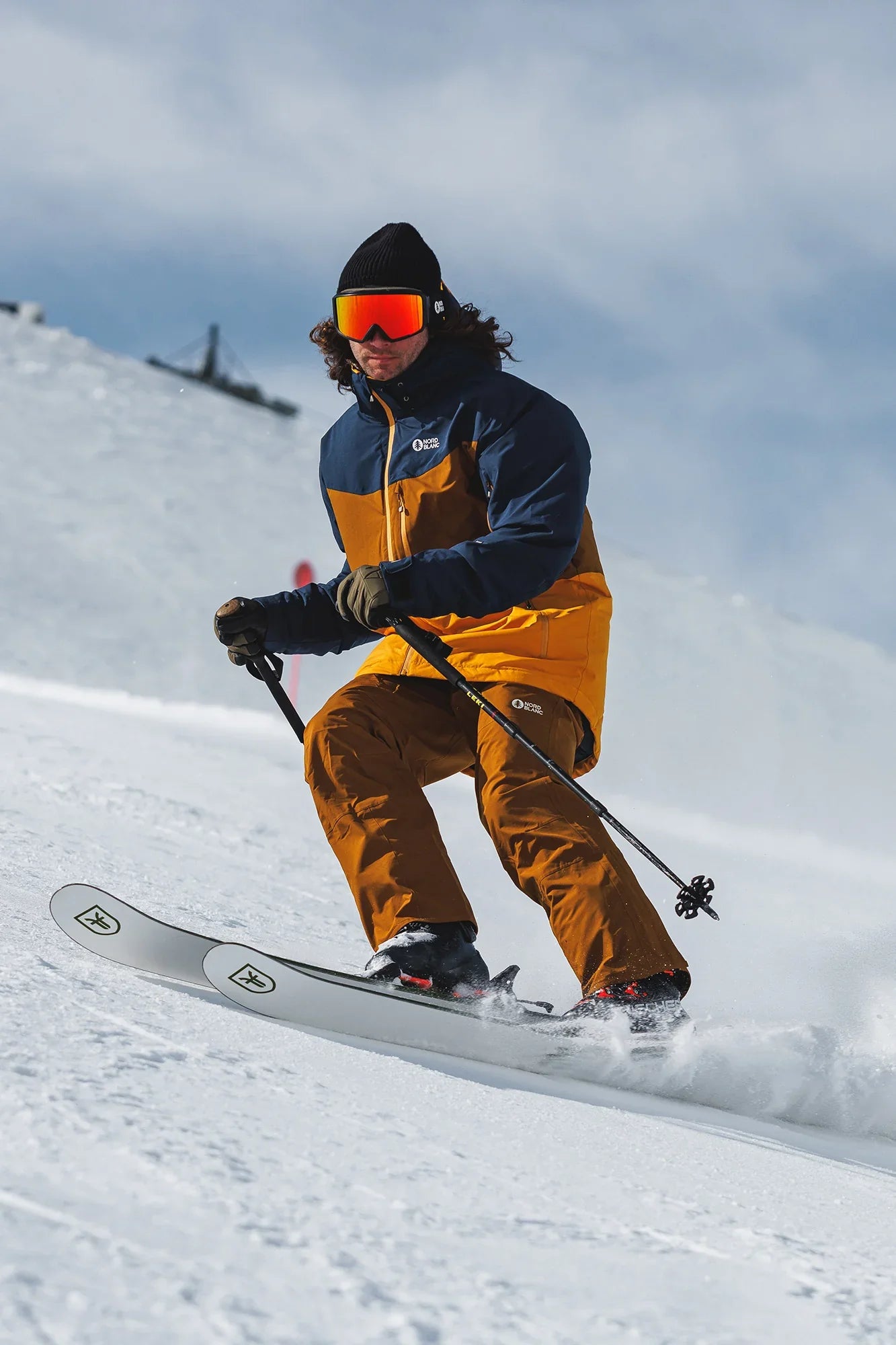 Ski pants men's - ONWARD brown-4