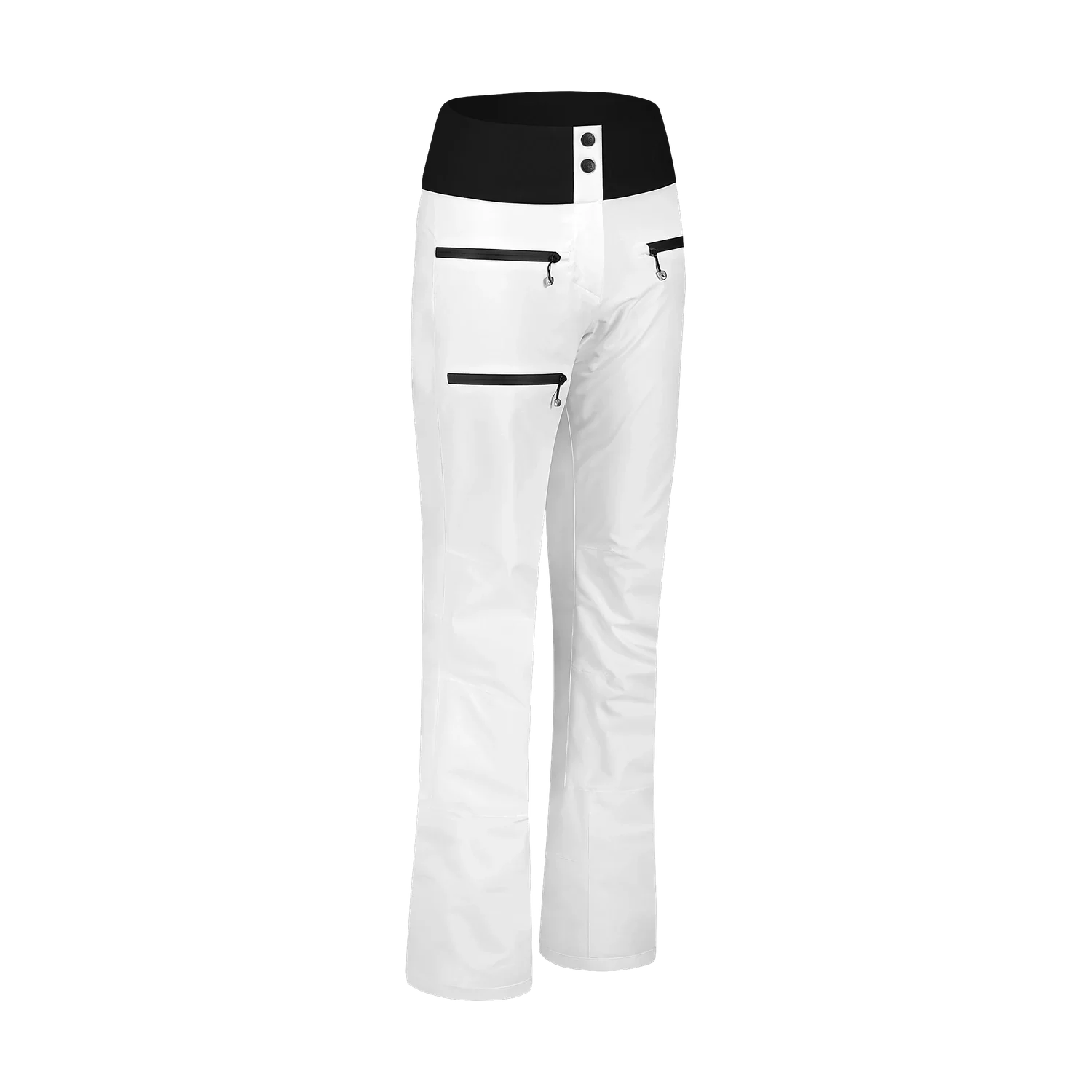 Ski pants women's - ICECUBE white-3