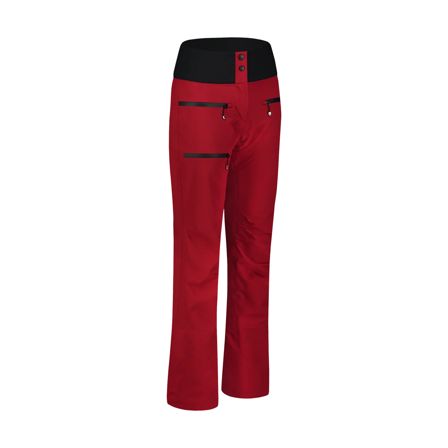 Ski pants women's - ICECUBE red-3