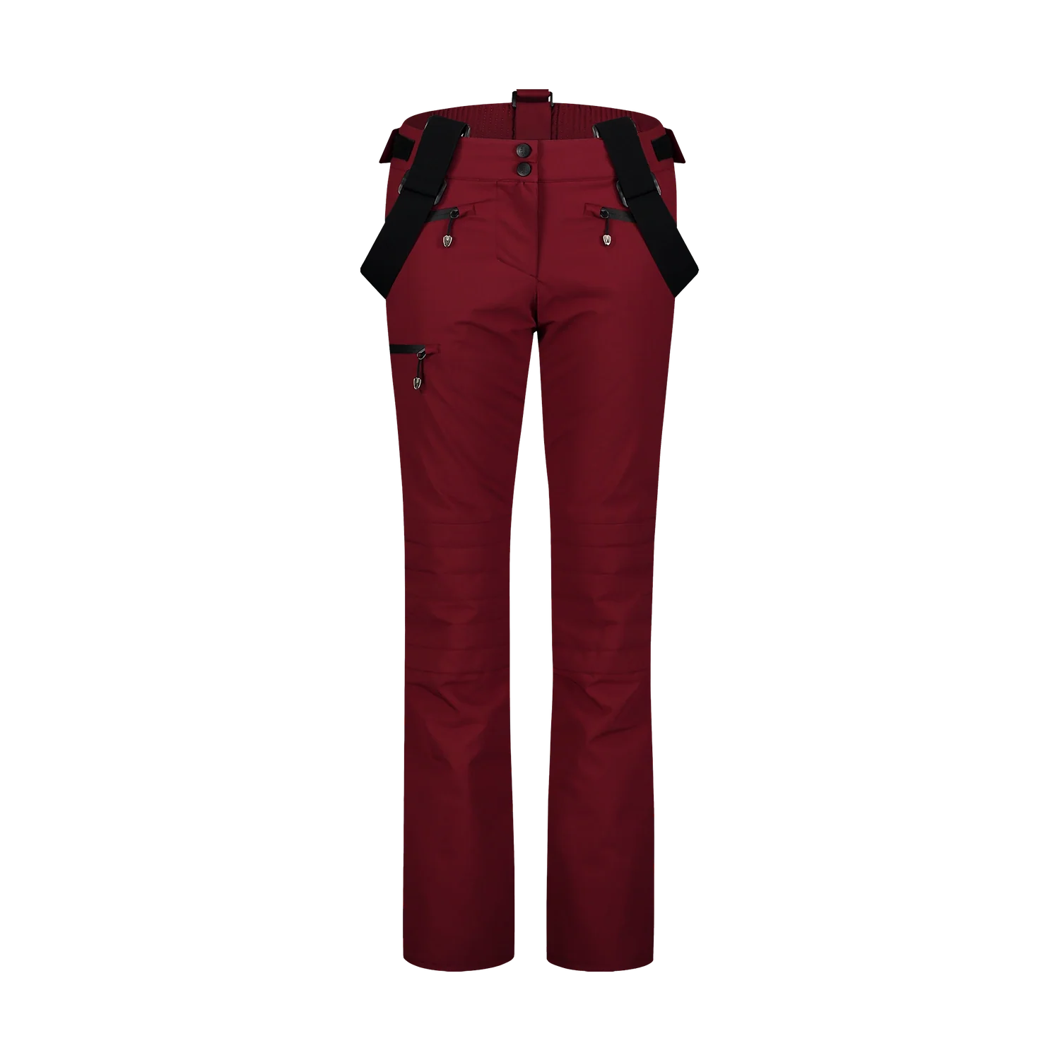 Ski pants women's - INDESTRUCTIBLE wine red