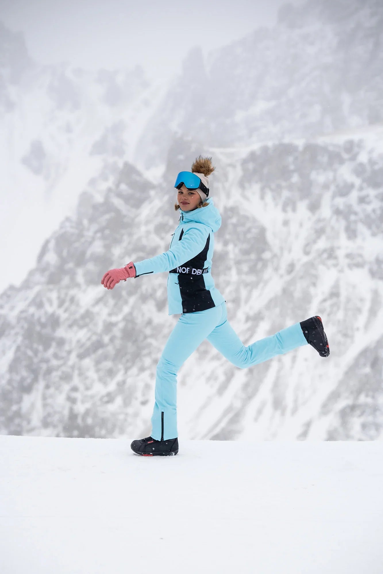 Softshell ski pants women's - PROFOUND blue-4