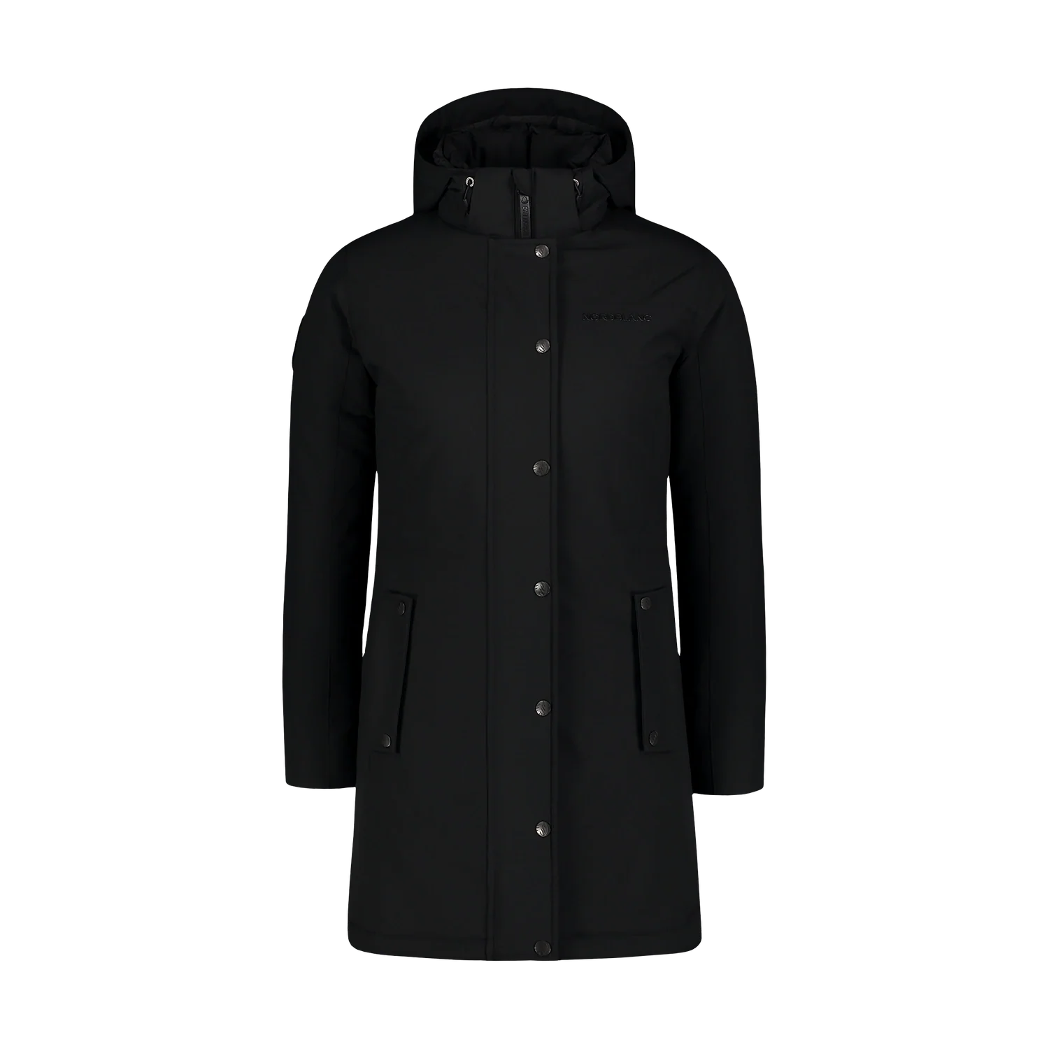 Waterproof winter parka women's - BLACKFROST black