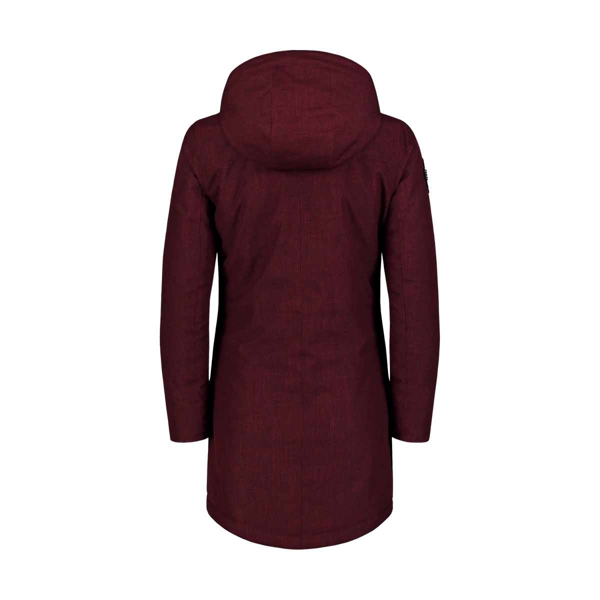 Waterproof winter parka women's - BLACKFROST wine red – image 2