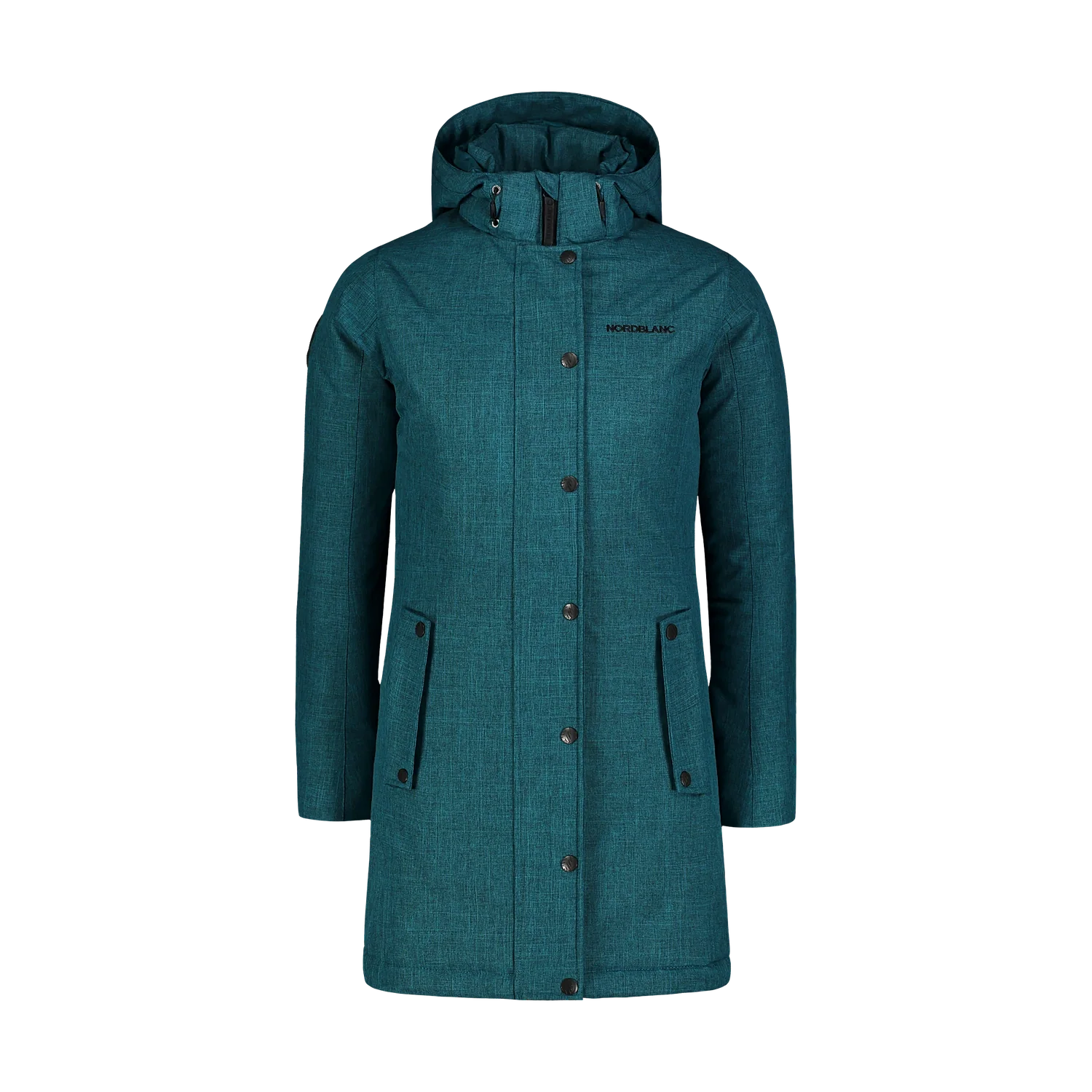 Waterproof winter parka women's - BLACKFROST green