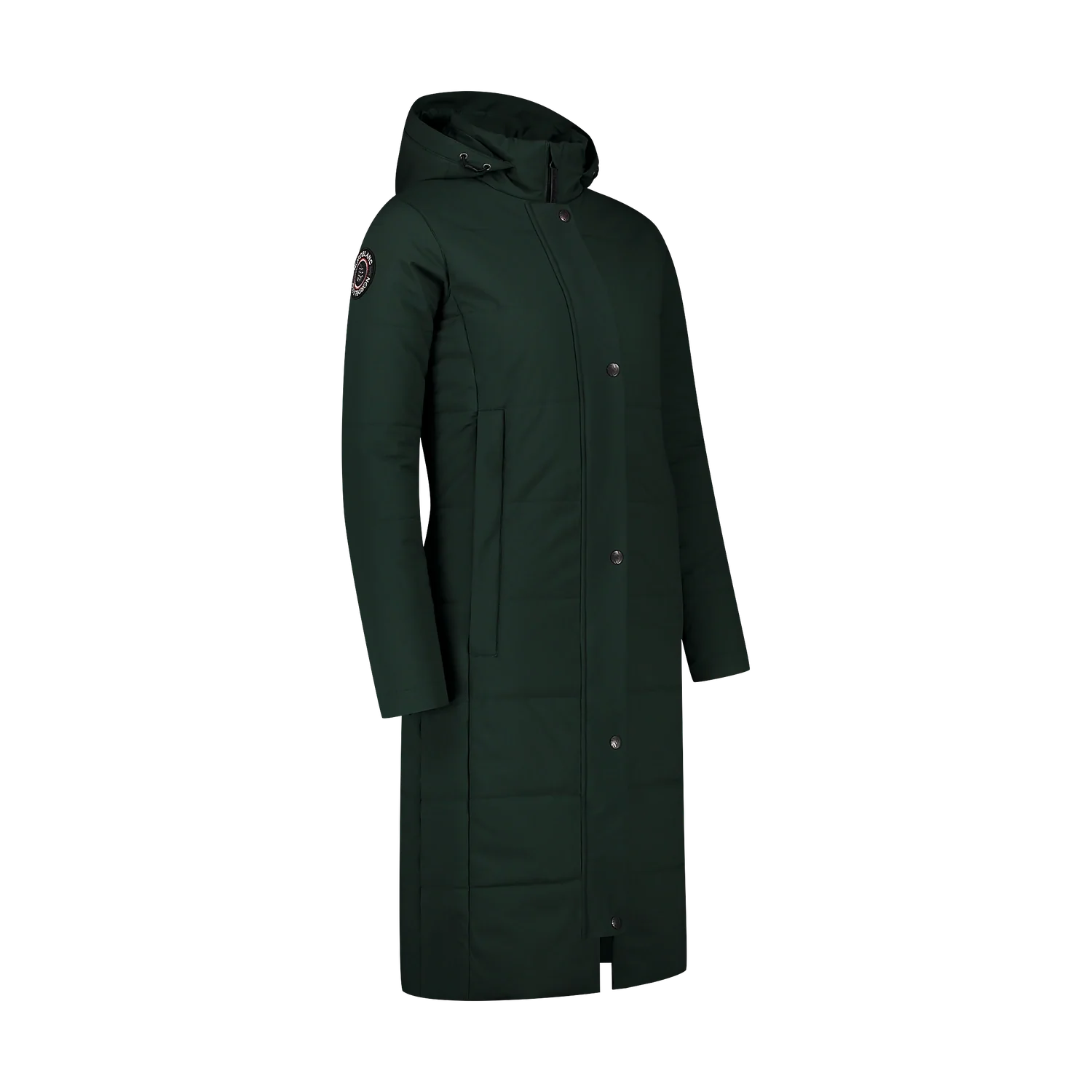 Waterproof winter parka women's - WARMING green-2