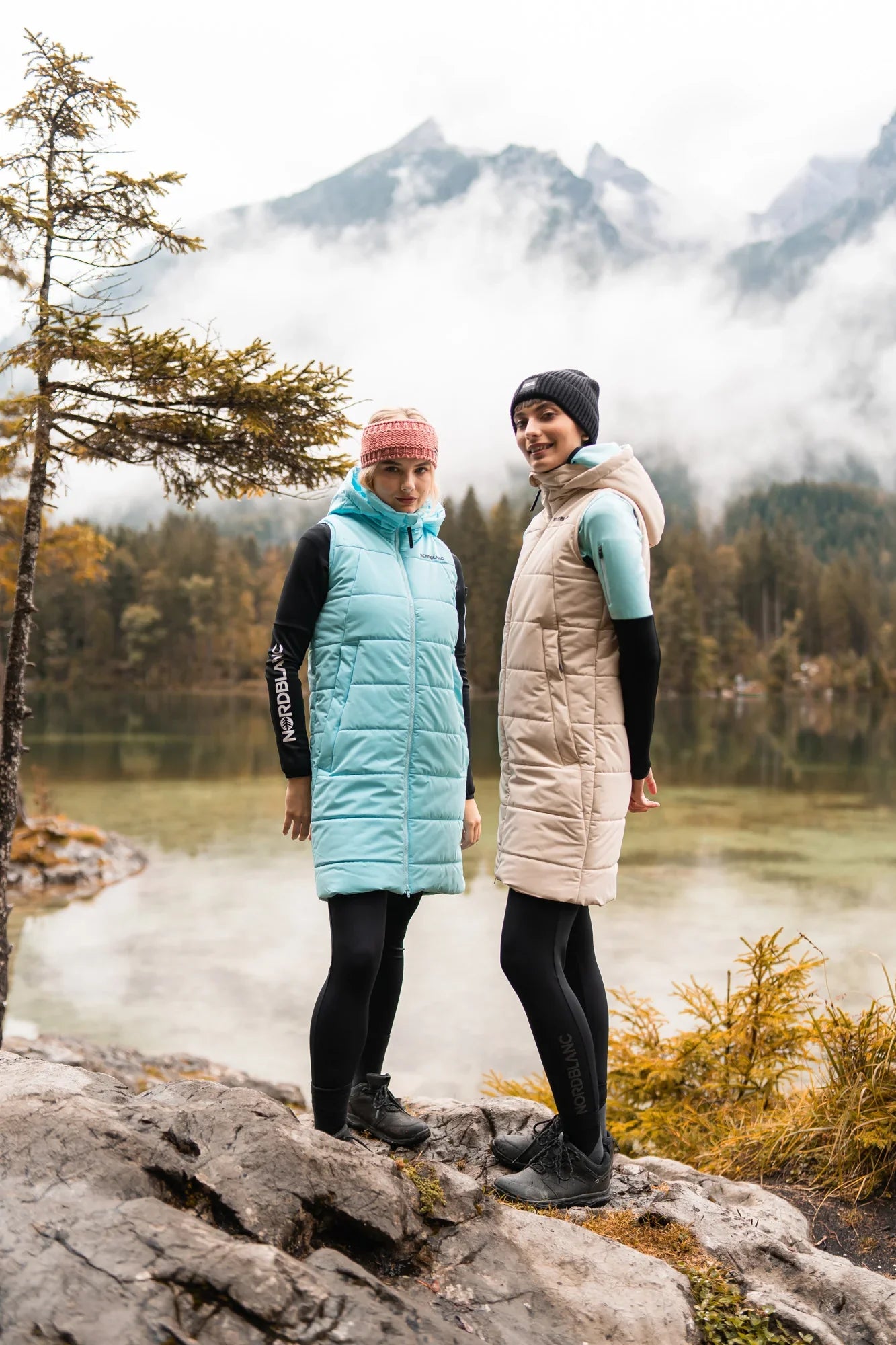 Winterweste Damen - SWEET blau-3