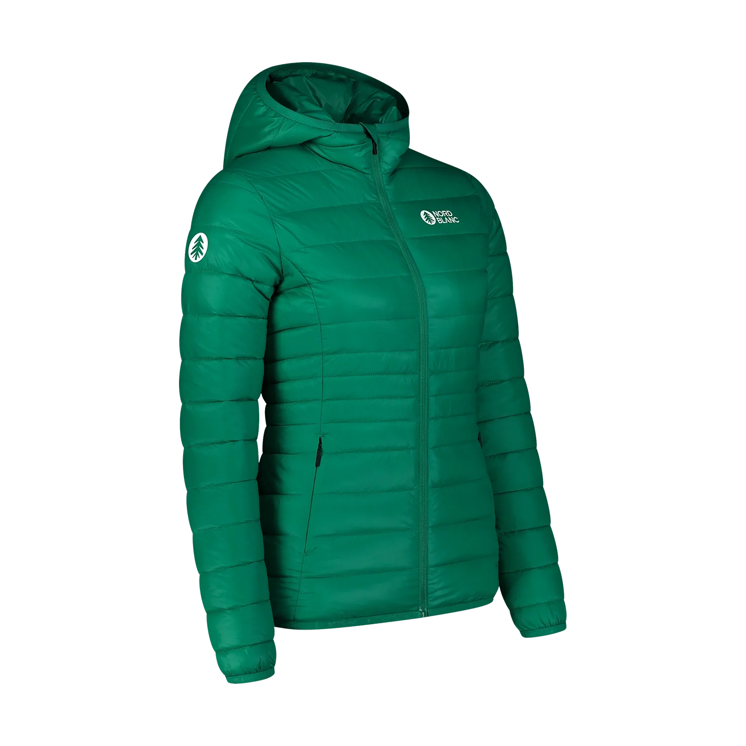 Quilted jacket women's - SPARKLE green-2