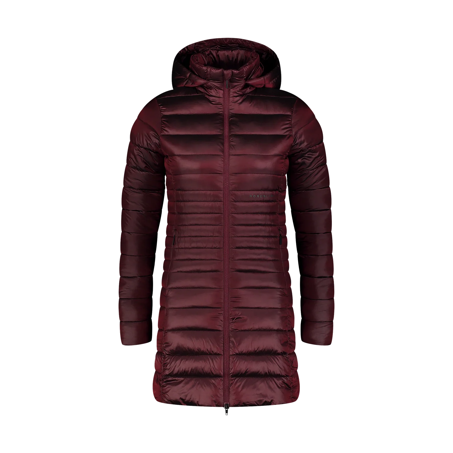 Winter parka women's - SLOPES wine red