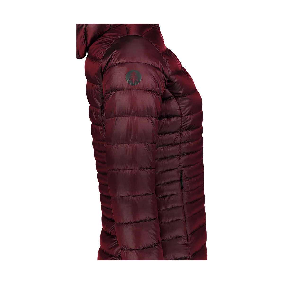 Winter parka women's - SLOPES wine red – image 8