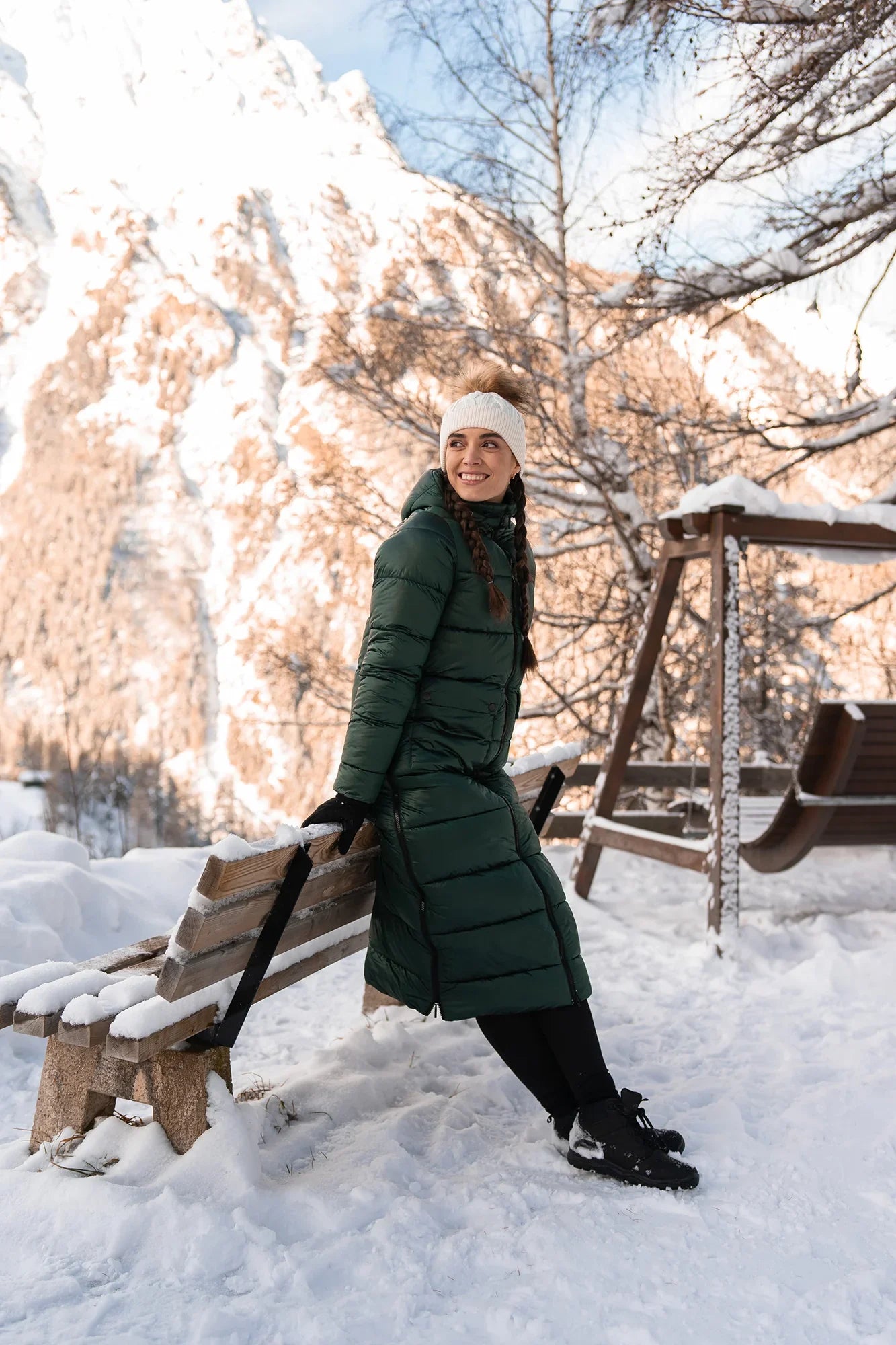 Winter parka women's - MANIFEST green-3