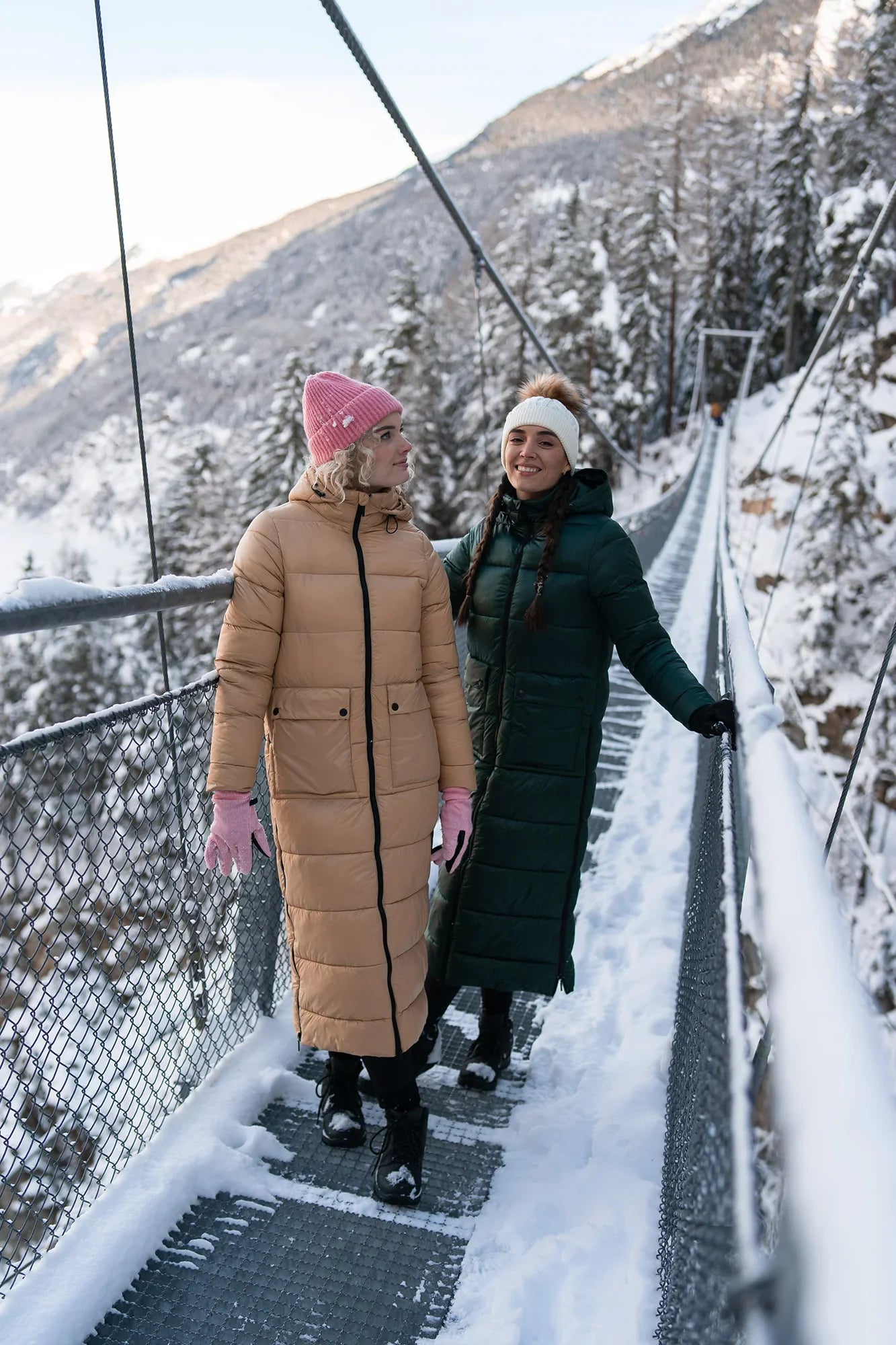 Winterparka Damen - MANIFEST beige-4