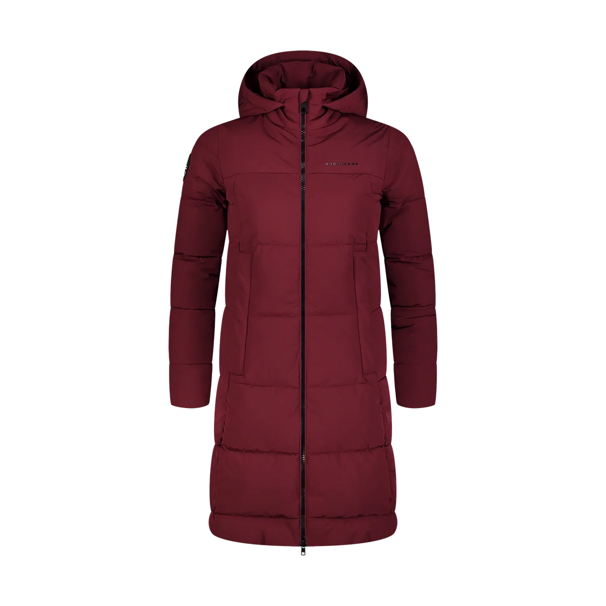Winterparka Damen - ICY weinrot-1