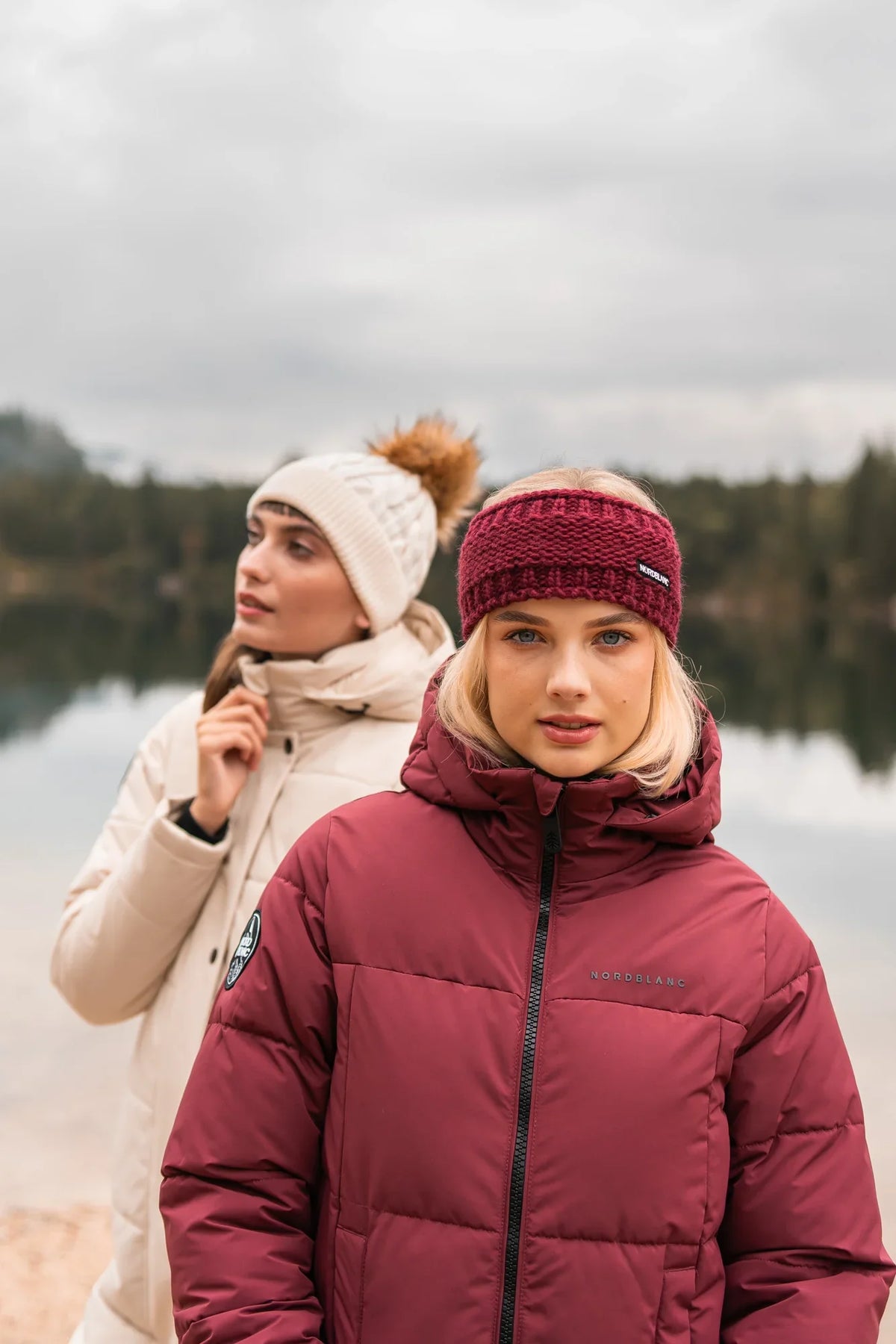 Winterparka Damen - ICY weinrot-4