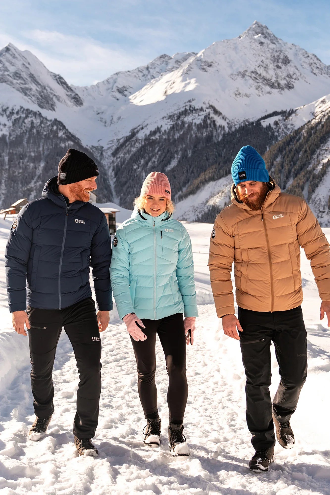 Waterproof winter jacket men's - DEFIANCE blue-6