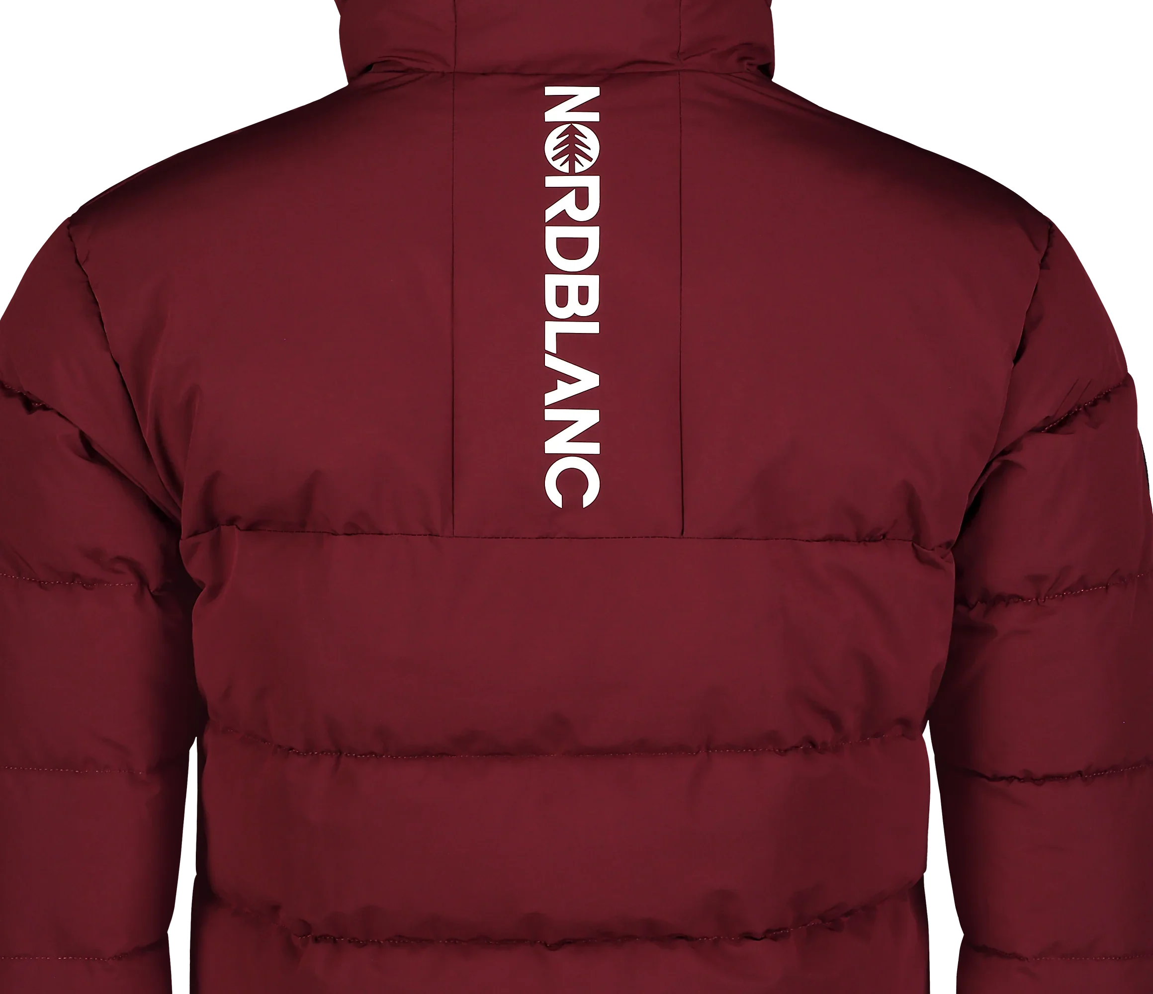 Waterproof winter jacket men's - DEFIANCE wine red-11