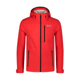 Waterproof softshell jacket with fleece men's - AUDACIOUS red