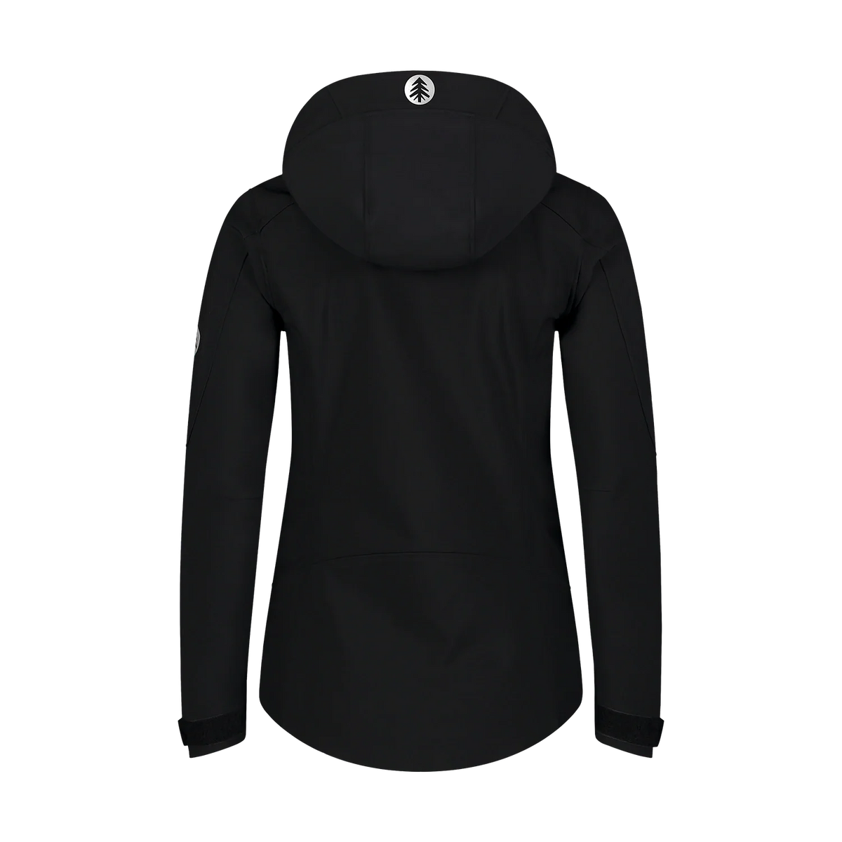 Wasserdichte Fleece Gefüttert Softshelljacke Damen - BANG schwarz – Bild 2