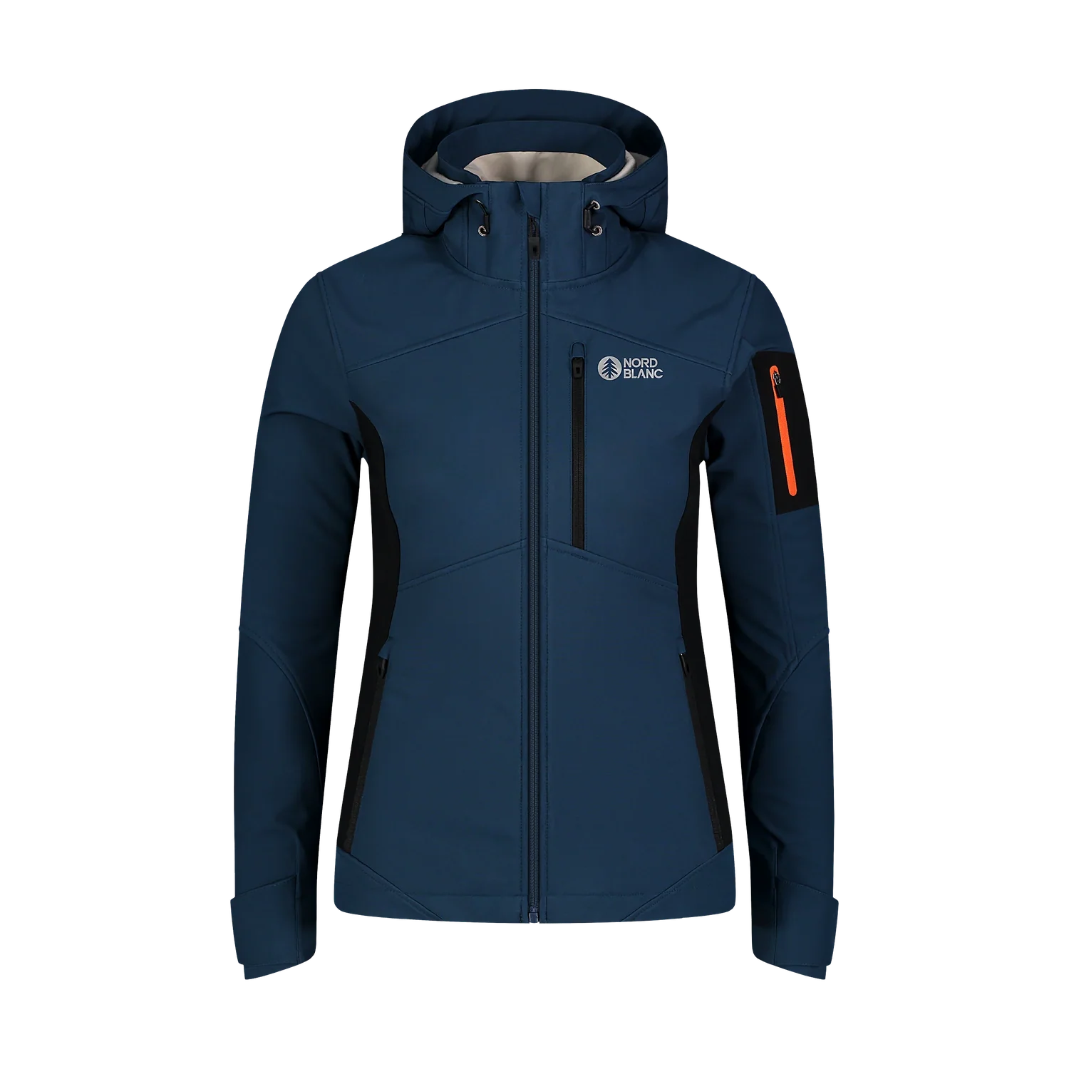Waterproof softshell jacket with fleece women's - BANG blue-1