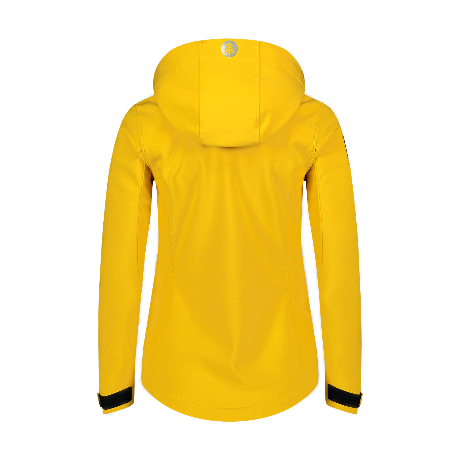 Waterproof softshell jacket with fleece women's - MAKALU yellow-7