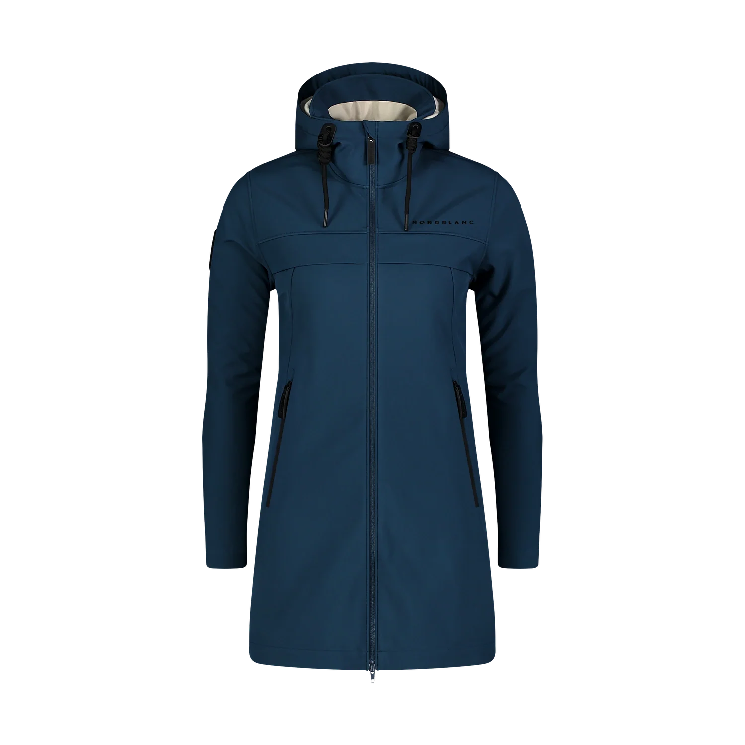 Wasserdichte Warmer Softshell parka Damen - ANYTIME blau