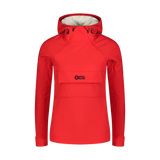 Softshell-Anorak mit Fleece Damen - FEMININE rot