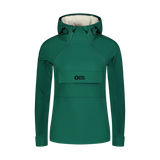 Softshell-Anorak mit Fleece Damen - FEMININE grün