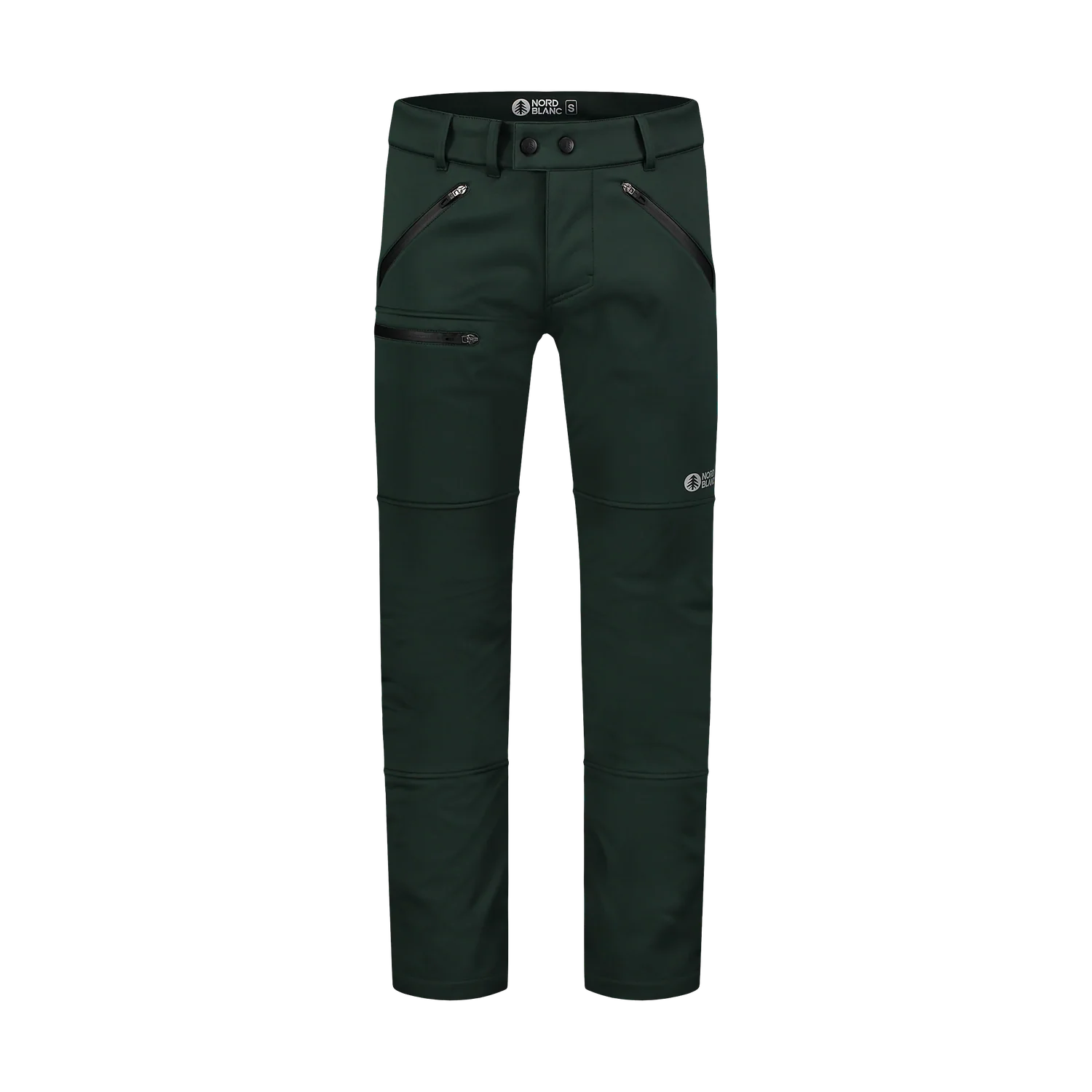 Fleece Gefüttert Softshellhose Herren - ENERGIZE grün