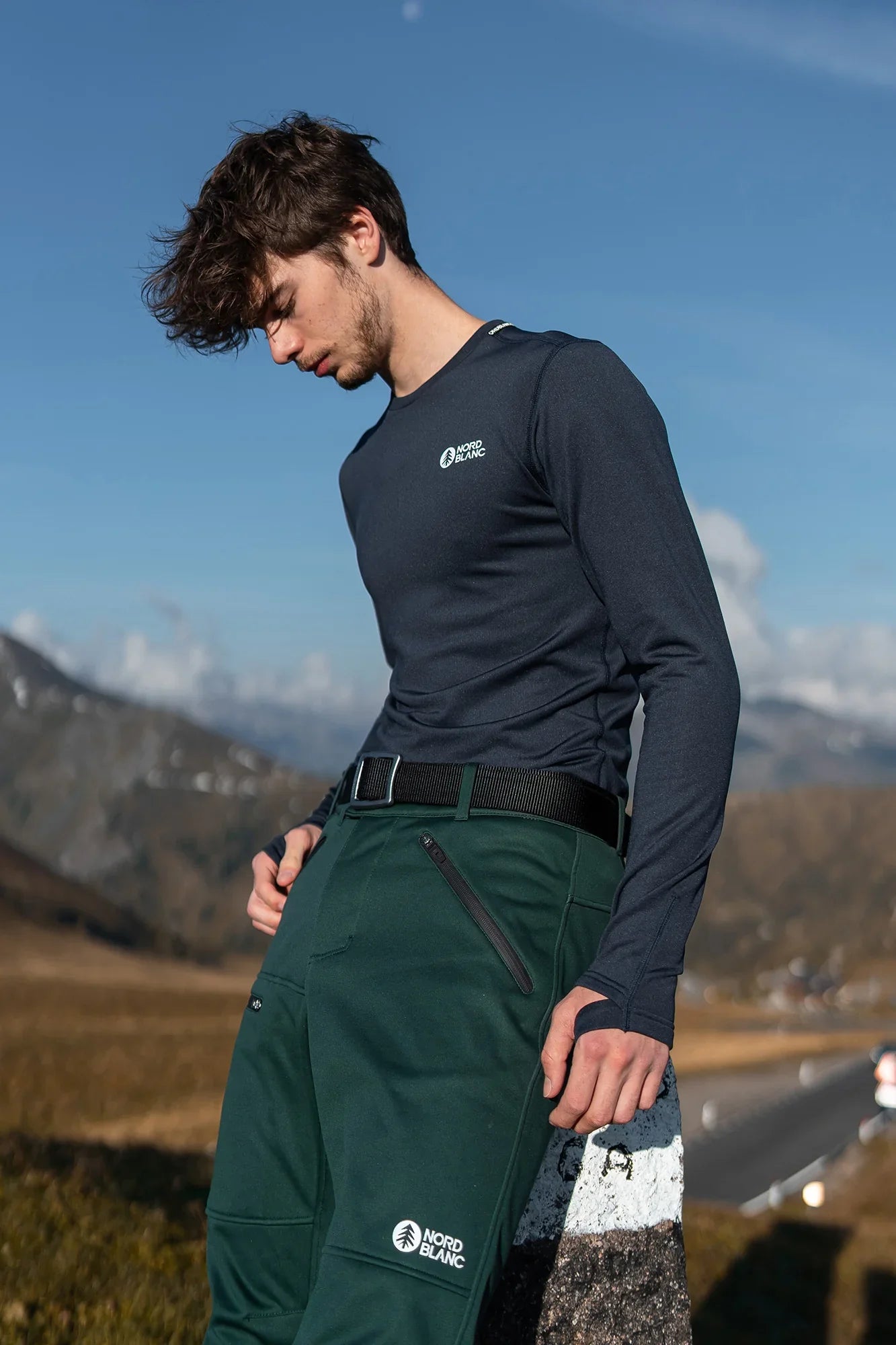Fleece Gefüttert Softshellhose Herren - ENERGIZE grün-9