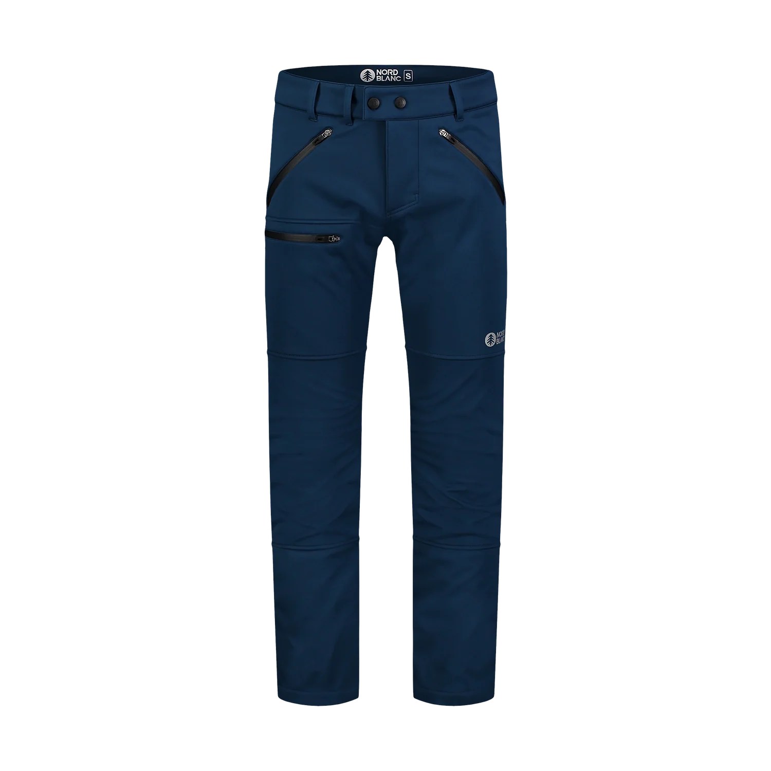 Softshell pants with fleece men's - ENERGIZE blue