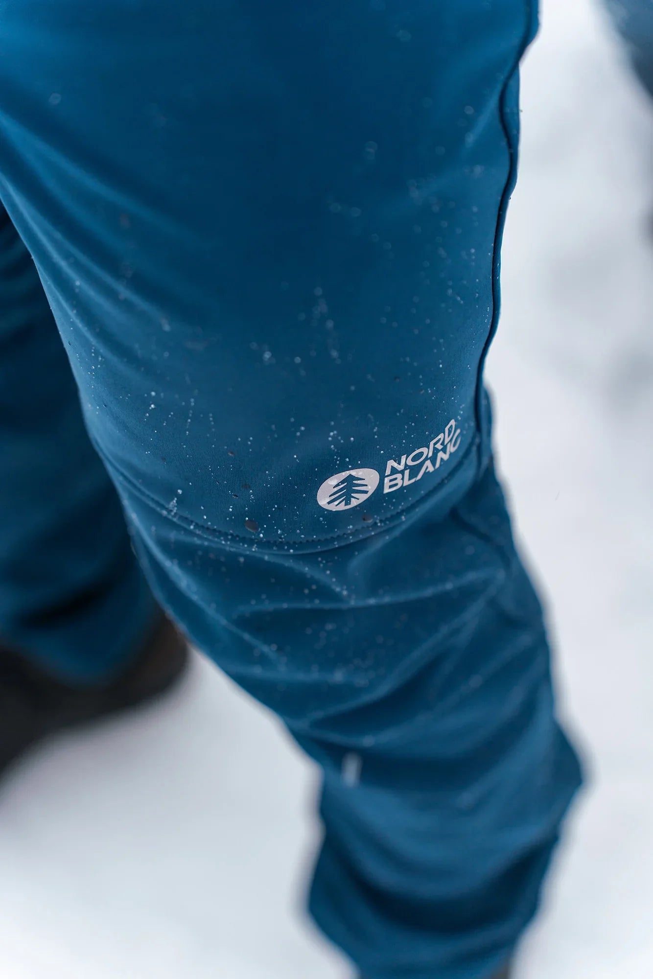 Fleece Gefüttert Softshellhose Herren - ENERGIZE blau-5