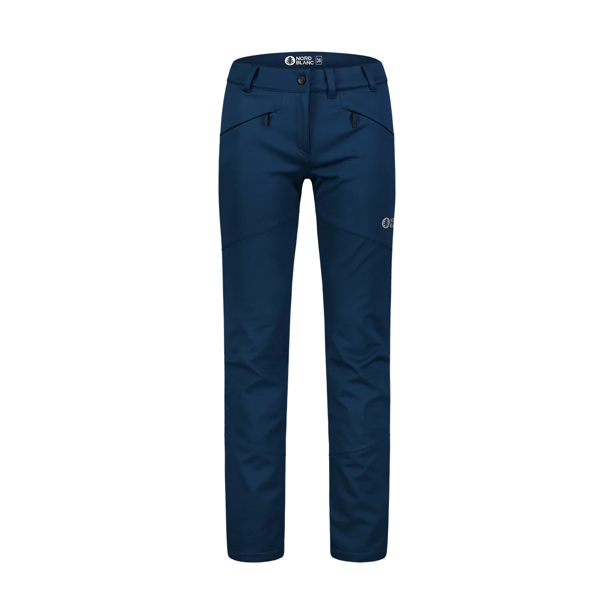 Softshell pants with fleece women's - CREDIT blue