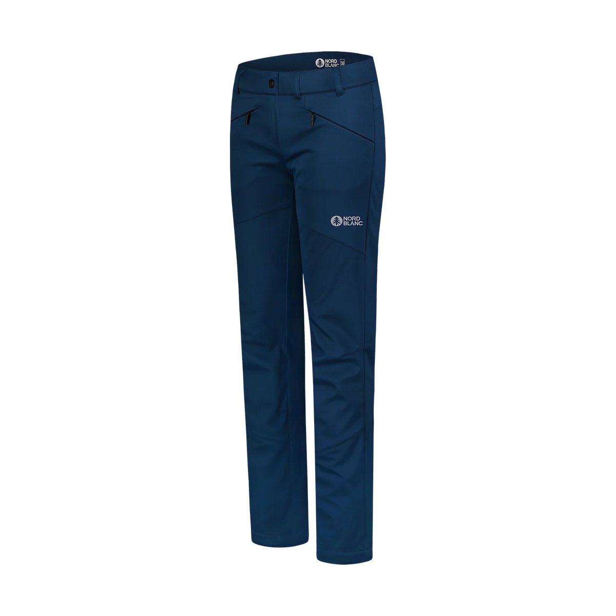 Softshell pants with fleece women's - CREDIT blue – image 2