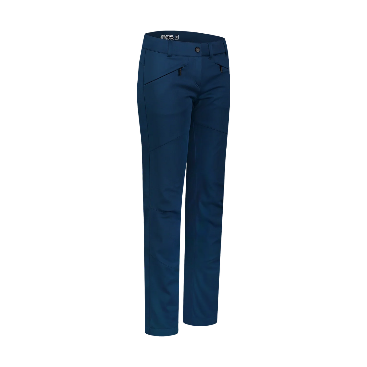 Softshell pants with fleece women's - CREDIT blue – image 3