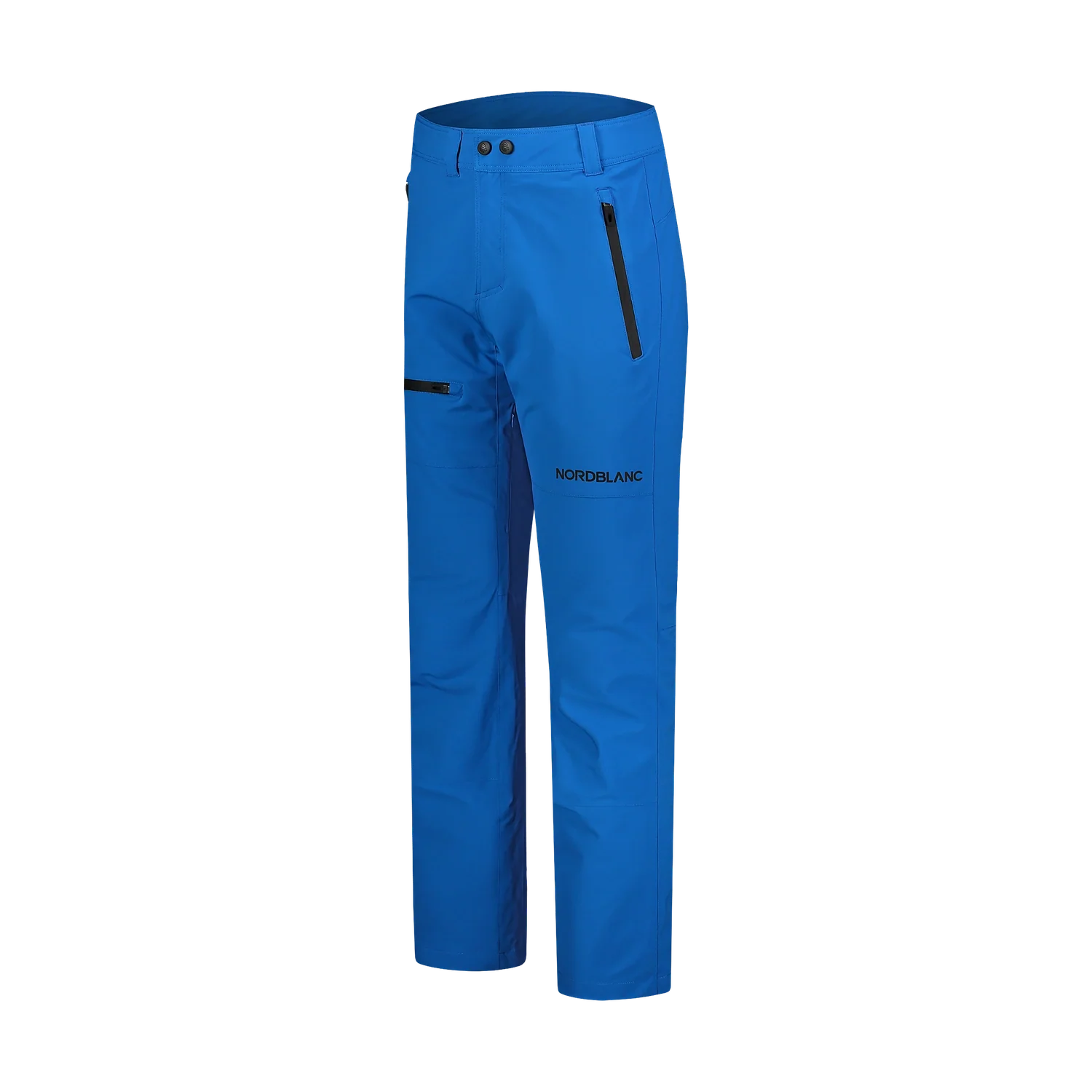 Outdoor waterproof pants with fleece men's - ZESTILY blue-2