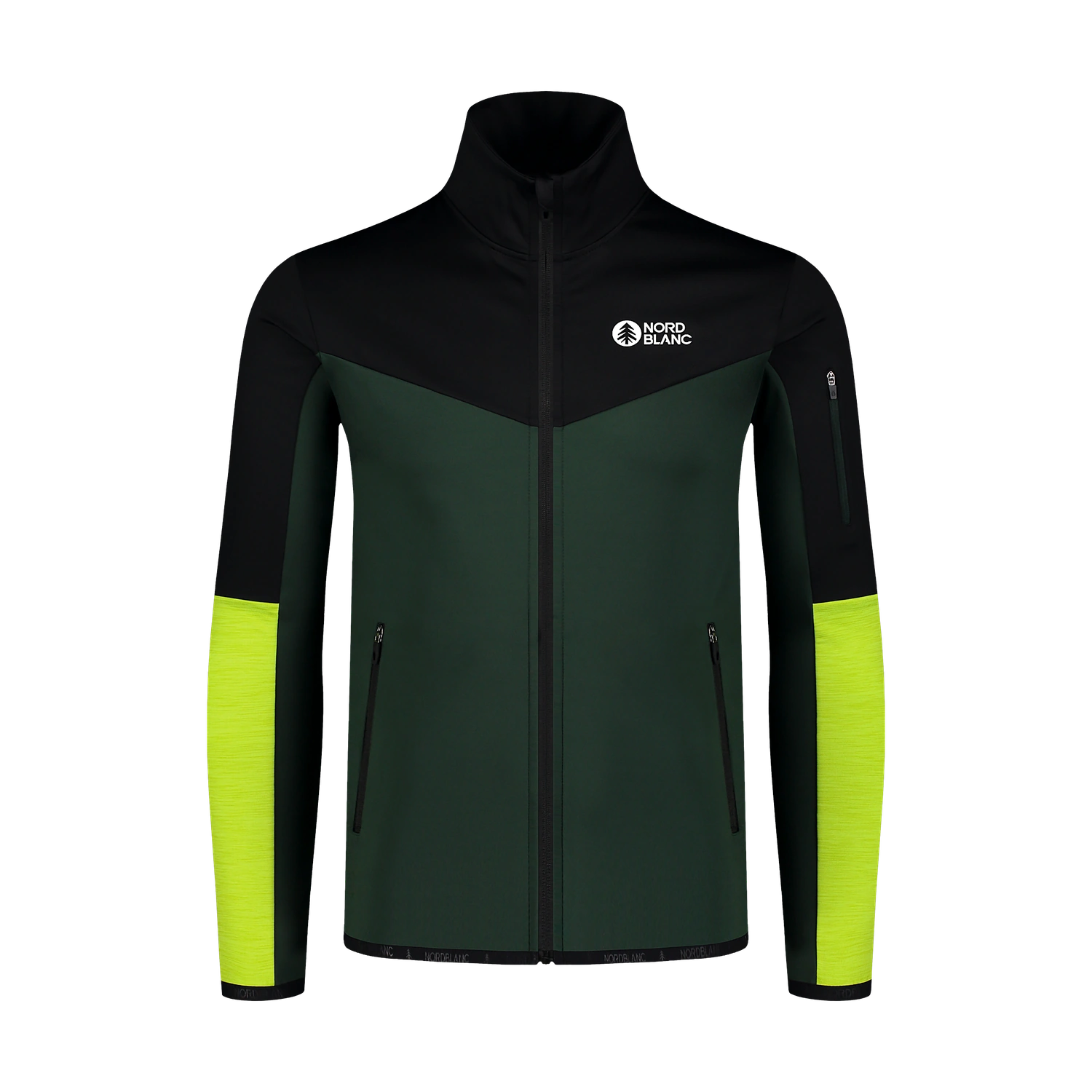 Powerfleecejacke Herren - LABYRINTH grün-1