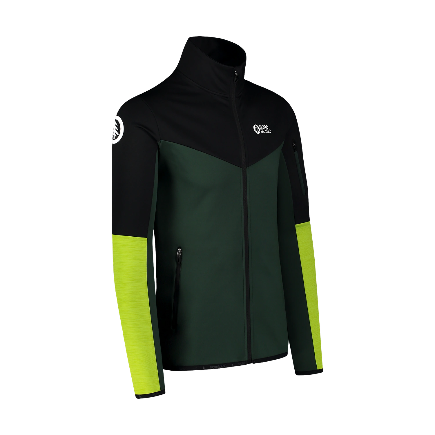 Powerfleecejacke Herren - LABYRINTH grün-2
