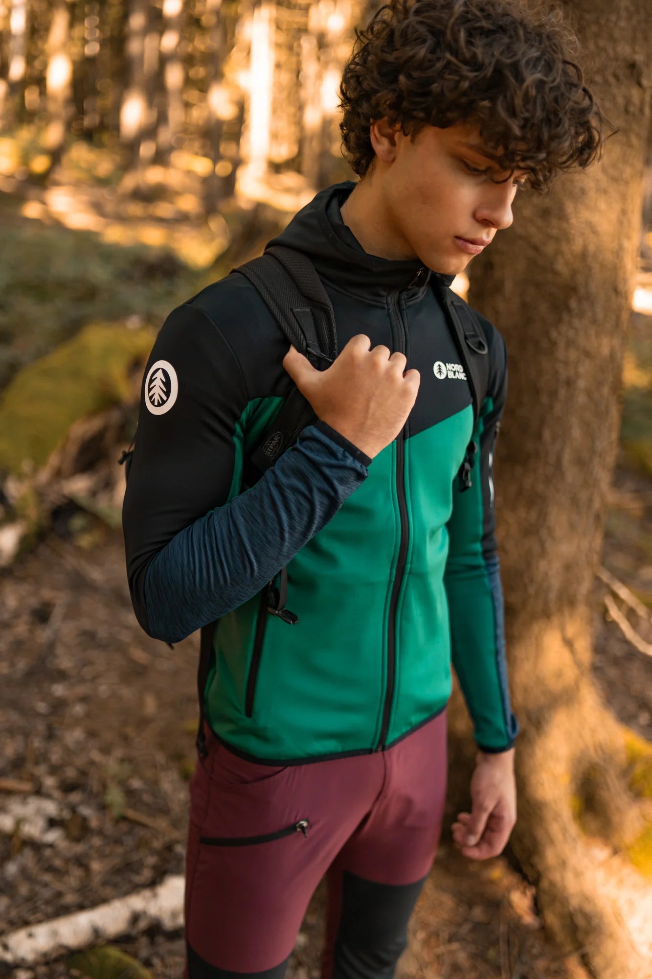 Powerfleece jacket men's - DUEL green-8